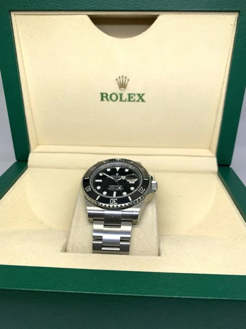 Rolex Submariner Men's Watch 126610 Swiss Automatic Black Dial Box Card 2024